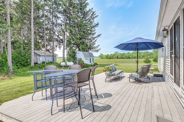 Façade de l’hébergement