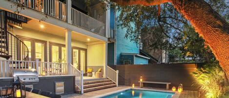 Außenpool, beheizter Pool