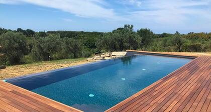 Villa Bibbona con Piscina