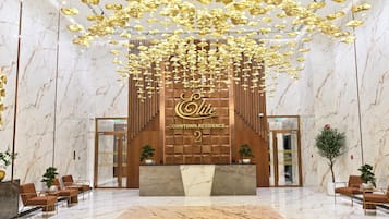 Sala de estar en el lobby