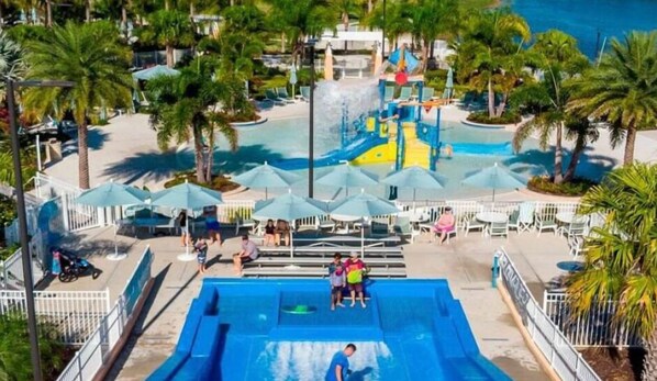 Udendørs pool, opvarmet pool