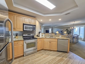 Appartamento, 3 camere da letto | Cucina privata | Frigorifero, forno, macchina per tè/caffè, tostapane