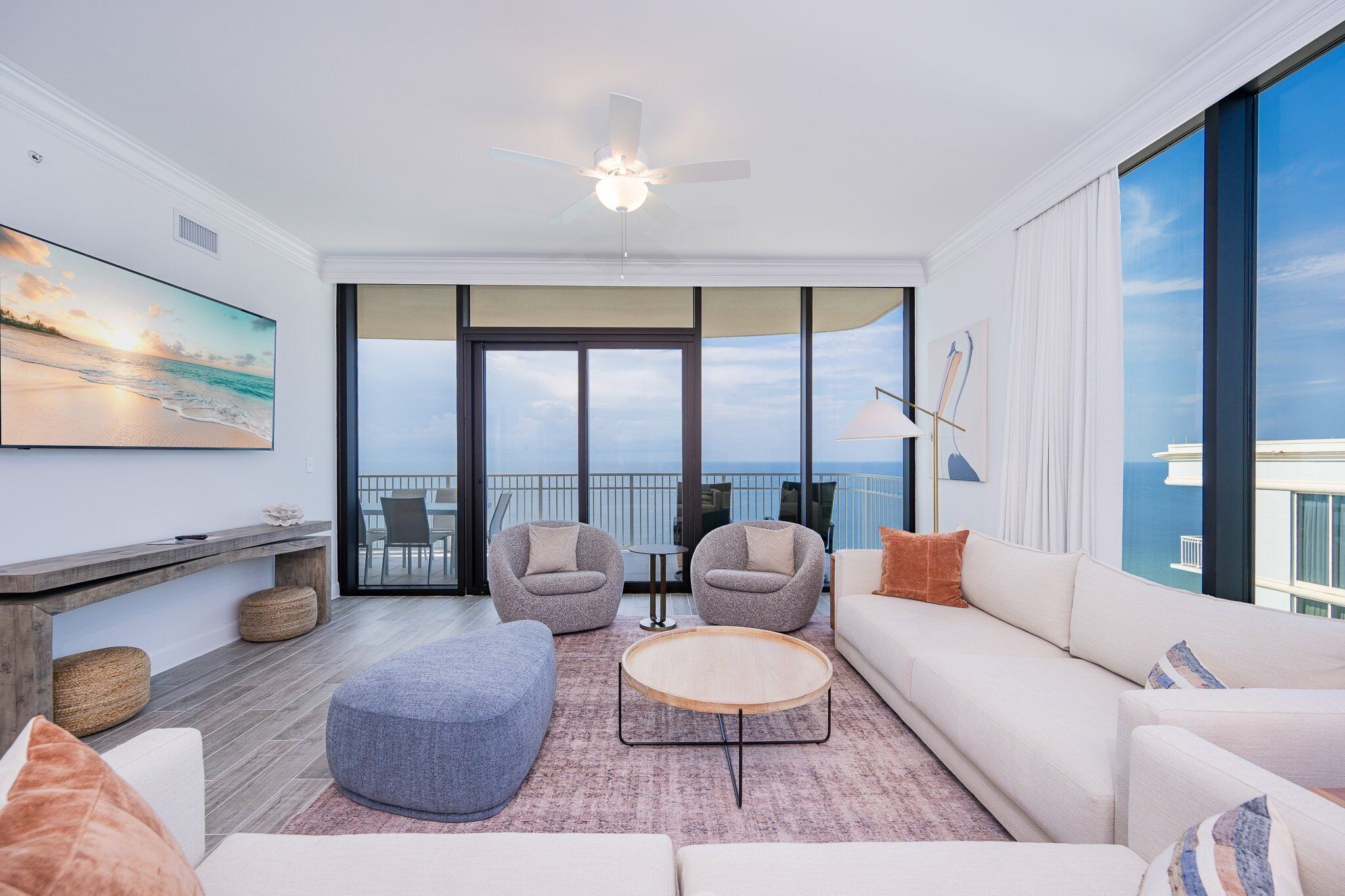 Condo, 4 Bedrooms | Living area