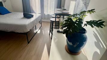 1 bedroom, desk, WiFi