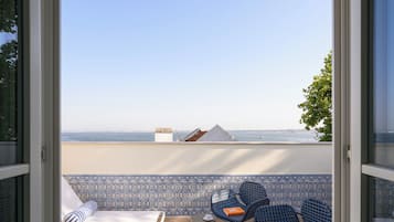 Deluxe Duplex, Terrace, Sea View | Terrace/patio