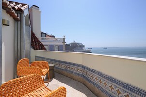 尊荣公寓, 4 间卧室, 露台, 海景 | 客房景观