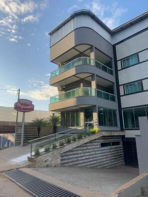 Front of property - Hotel Yoguedes (Padre Paraiso)