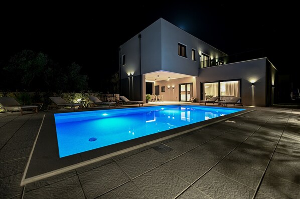 Una piscina climatizada