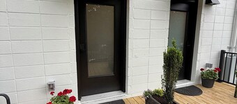 Restful Remedy~A modern industrial farmhouse Alcove studio in Pilot Mountain.