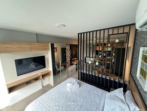 1 Schlafzimmer, Schreibtisch, Bügeleisen/Bügelbrett, kostenloses WLAN