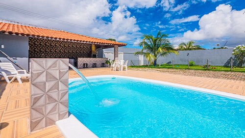 Casa com Wifi Churrasqueira e Tima Localiza o