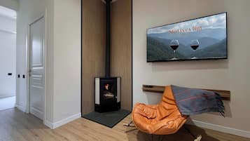 142-cm flat-screen TV with digital channels