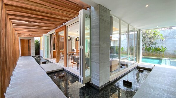 Luxury Villa, 4 Bedrooms, Private Pool | Living room