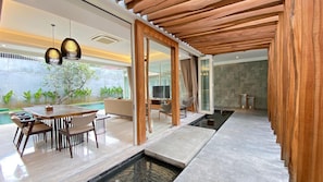 Luxury Villa, 4 Bedrooms, Private Pool | Living room