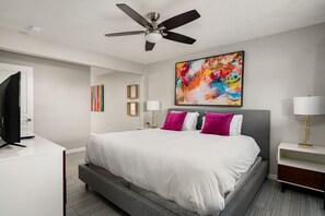 6 soverom, strykejern/-brett, wi-fi (inkludert) og sengetøy