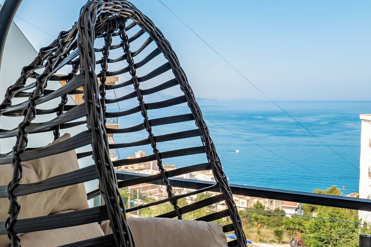 Appartement, vue mer | Vue depuis le balcon