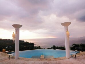 Panoramic Villa, 2 Bedrooms, Patio, Ocean View | Terrace/patio - VistaMonti Private Villas (Pemenang)
