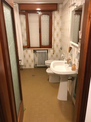 Secador de pelo, toallas