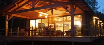House on stilts, in the forest 4 km from the beach