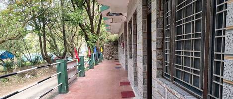 Façade de l’hébergement