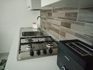 Mikrovågsugn och spishäll