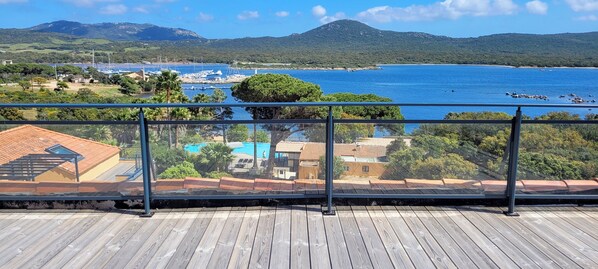 Appartement 8 personnes - 3 chambres - Vue mer - Terrasse spacieuse | Vue de la chambre