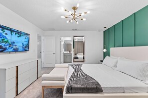 4 chambres, fer et planche à repasser, lit parapluie, accès Internet