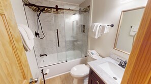 Shower, towels