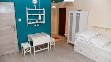 Blackout drapes, iron/ironing board, free WiFi