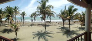 Private beach