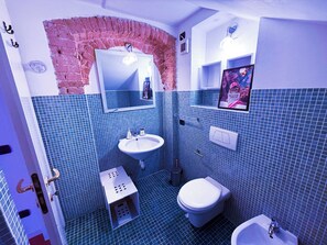 Dutxa, assecador de cabells, bidet i tovalloles 