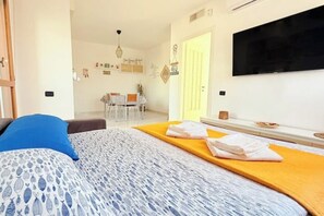 1 Schlafzimmer, Bügeleisen/Bügelbrett, kostenloses WLAN, Bettwäsche