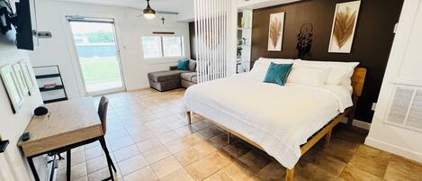 1 bedroom, iron/ironing board, WiFi, bed sheets