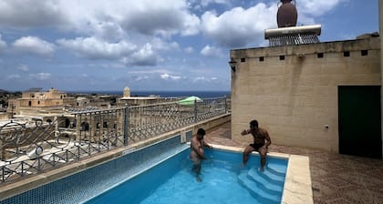 Historic Farmhouse with Courtyard, Kitchen Terrace and Rooftop Pool