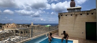 Historic Farmhouse with Courtyard, Kitchen Terrace and Rooftop Pool