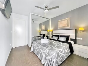 1 bedroom, iron/ironing board, free WiFi, bed sheets
