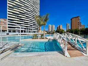 Pool - LUXURY BENIDORM BEACH PONIENTE N107 (Benidorm)