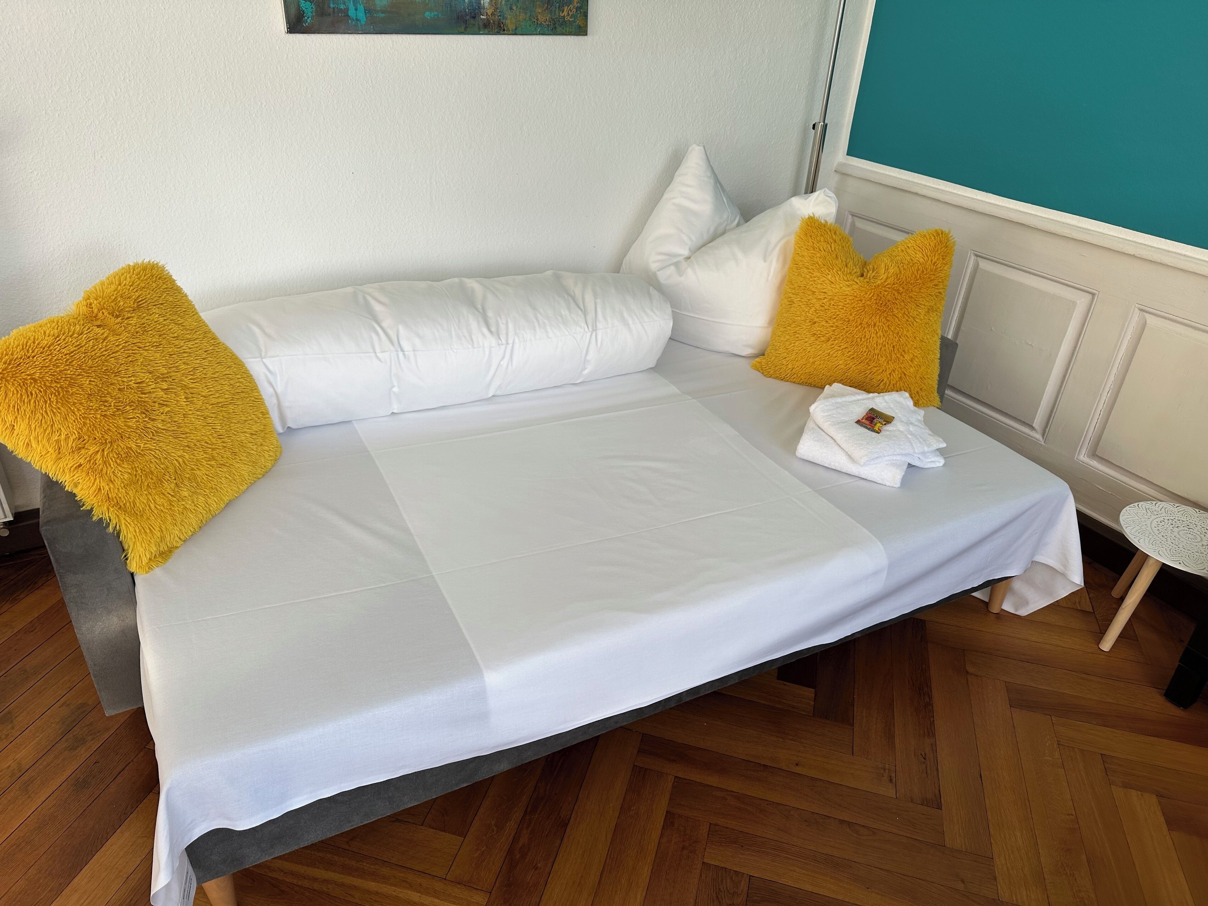 1 chambre, fer et planche à repasser, Wi-Fi, draps fournis