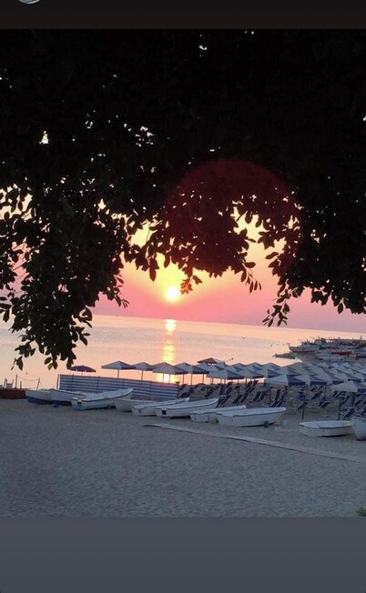 Wonderful beachfront apartment In Soverato Marina 50 mt from the sea
