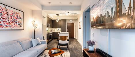 Smart-TV, stereoanlegg og PC-skjermer