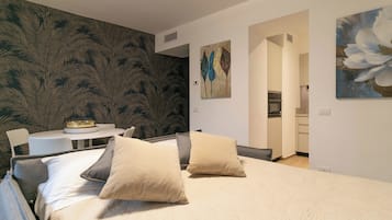 1 Schlafzimmer, Bügeleisen/Bügelbrett, kostenloses WLAN, Bettwäsche