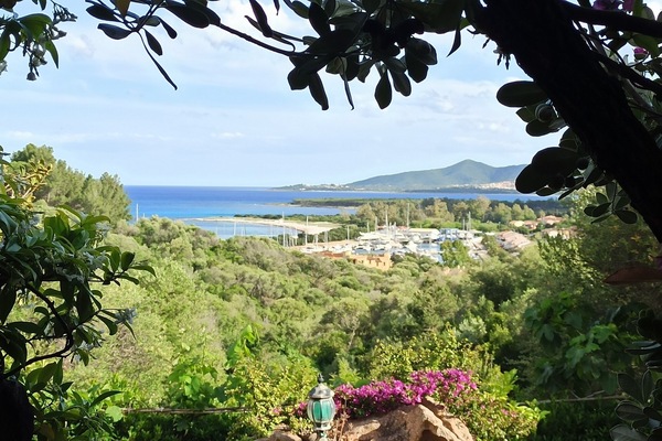 Blick von der Unterkunft