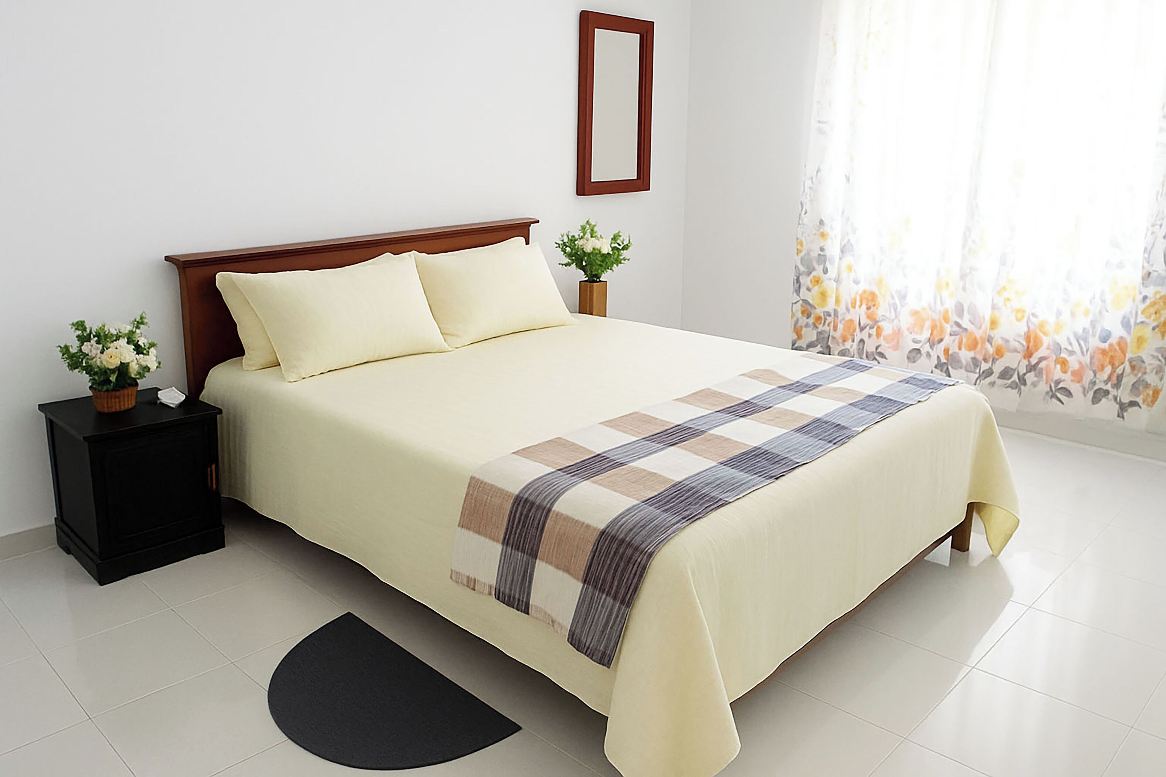 Sábanas de algodón egipcio y ropa de cama de alta calidad 