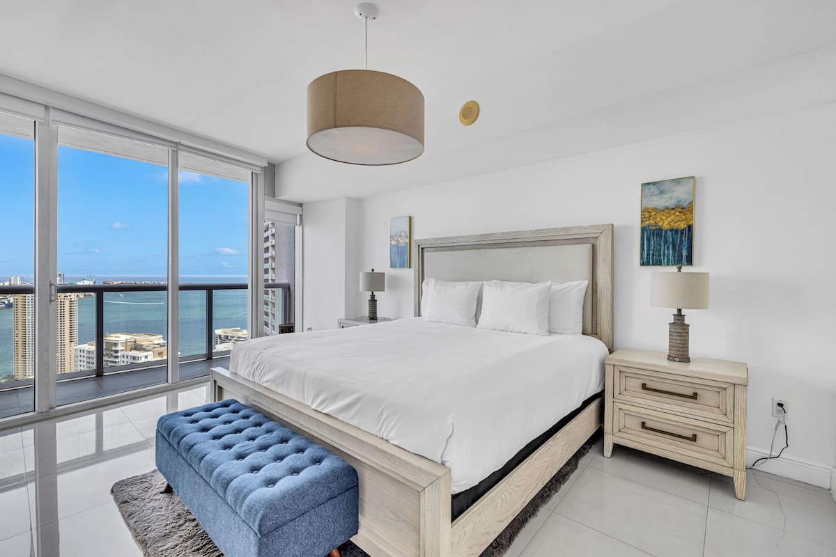 Elite-Apartment, 1 Schlafzimmer, eigener Pool, Meerblick