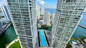Exclusive Apartment, 1 Bedroom, Private Pool, Ocean View | Balcony view