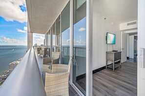 Presidential Apartment, Harbour View | Balcony view