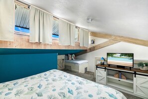 1 室のベッドルーム、アイロン / アイロン台、旅行用ベビーベッド、WiFi (無料)
