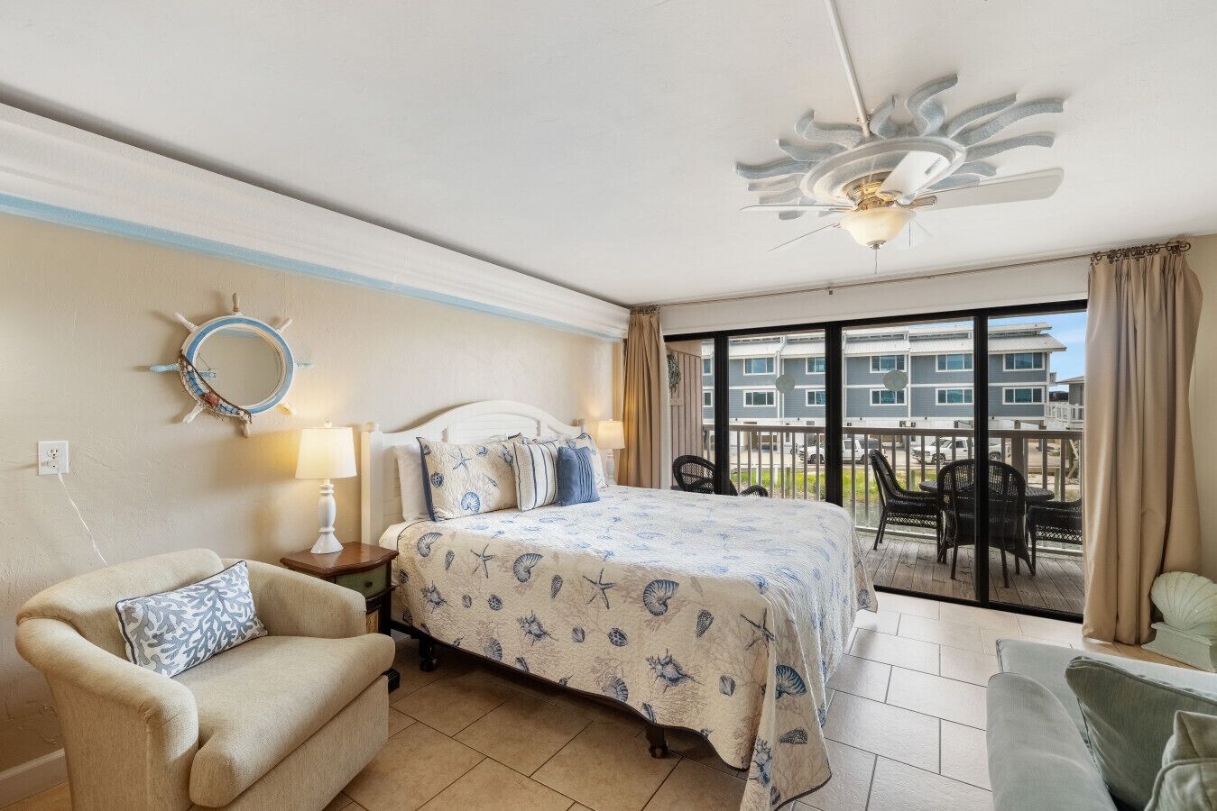 1 bedroom, iron/ironing board, travel crib, WiFi