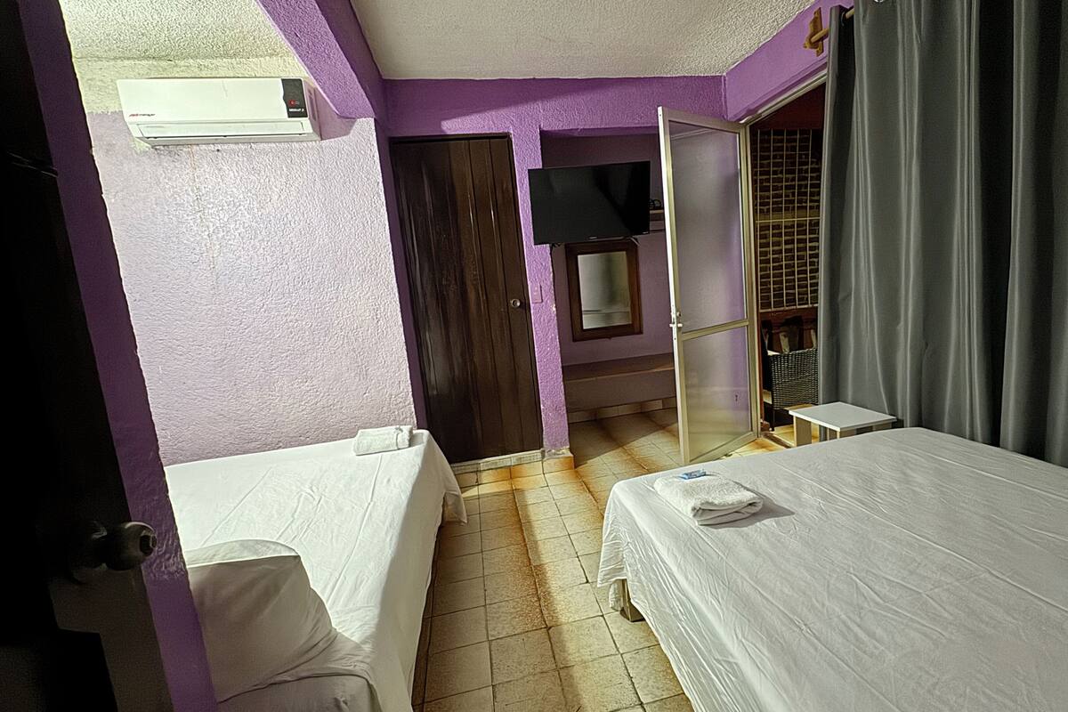 Chambre Double, balcon