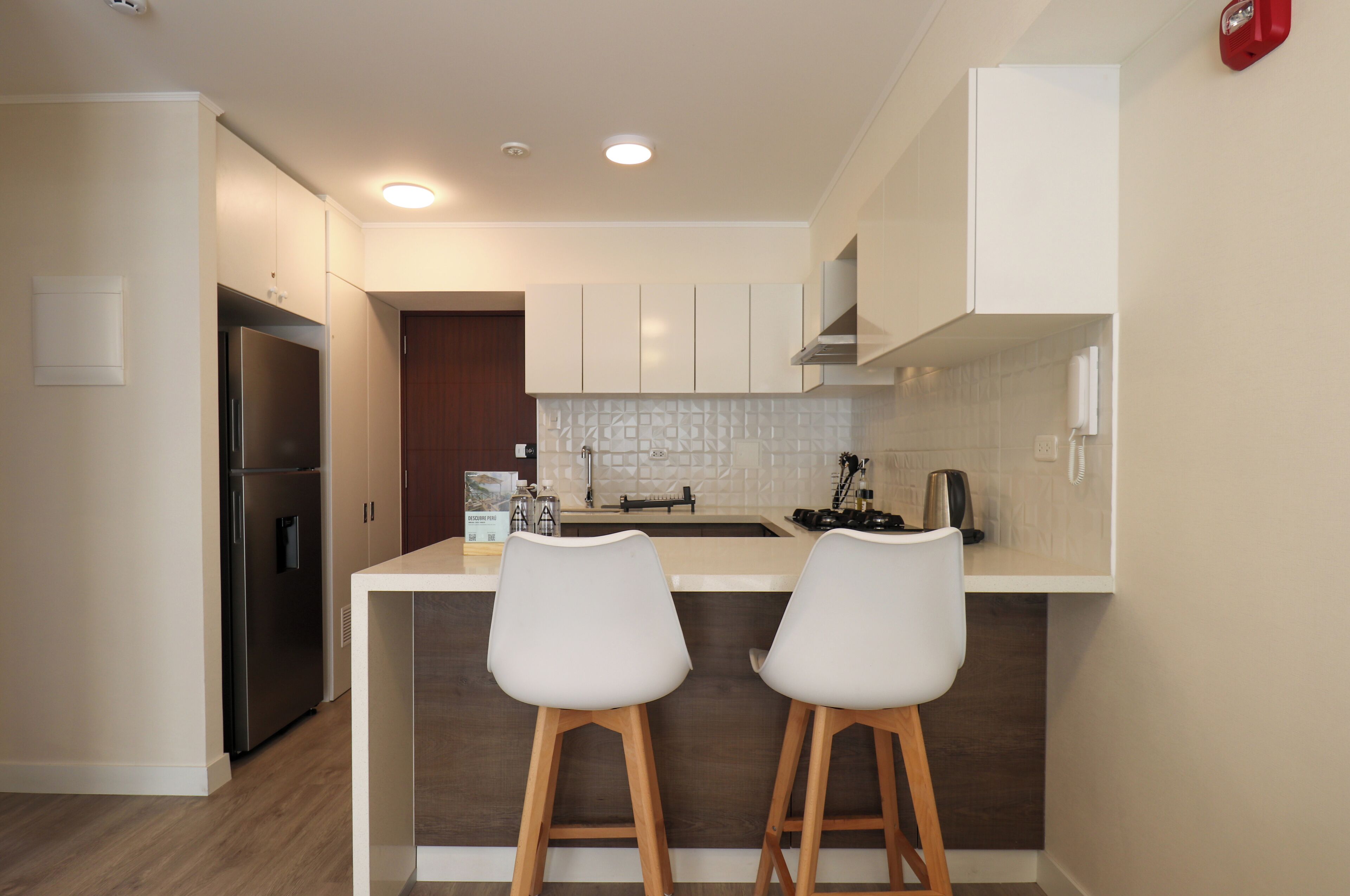 公寓, 阳台, 城市景观 | 私人厨房 | 烤面包机、搅拌机、烤盘、厨具/餐具